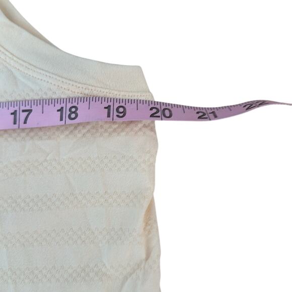 DSG Women's Seamless Jacquard Tank Illuminated Light Peach Size Large - Picture 7 of 9